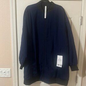 NWT-Lululemon OVERSIZED FIT Non-Stop Bomber Jacket Reversible. Size 12.